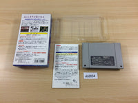 UB2854 Mahjong Hisshou Den Shin Naki no Ryuu BOXED SNES Super Famicom Japan