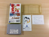 Ace o Nerae! Aim for the Ace! Tennis BOXED SNES Super Famicom Japan - UD6960