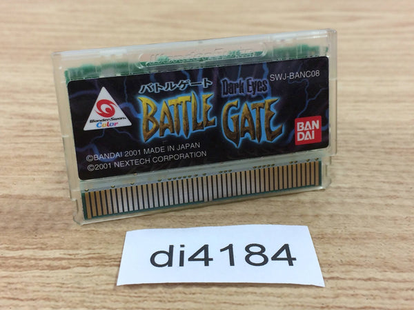 DI4184 Battle Gate Wonder Swan Bandai Japan