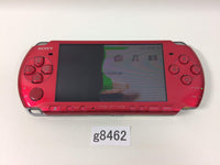 g8462 Plz Read Item Condi PSP-3000 RADIANT RED SONY PSP Console Japan
