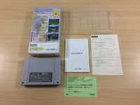 UB5397 New 3D Golf Simulation Devil's Course BOXED SNES Super Famicom Japan
