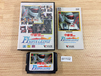 DI1102 Nakajima Satoru Kanshuu F1 Super License BOXED Mega Drive Genesis Japan