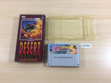Desert Strike Return to the Gulf BOXED SNES Super Famicom Japan - UD6964