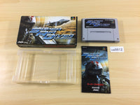 ua9812 Super Air DiVer. BOXED SNES Super Famicom Japan