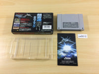 ua9812 Super Air DiVer. BOXED SNES Super Famicom Japan
