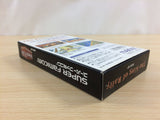 The King of Rally Racing BOXED SNES Super Famicom Japan - UD3948