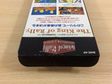 The King of Rally Racing BOXED SNES Super Famicom Japan - UD3948