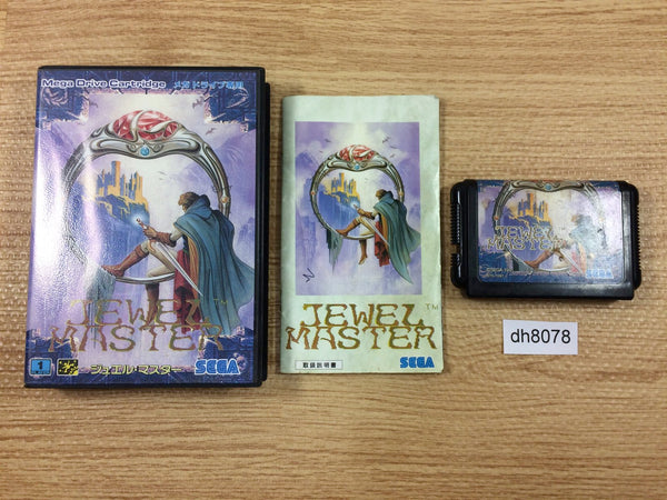 DH8078 Jewel Master BOXED Mega Drive Genesis Japan