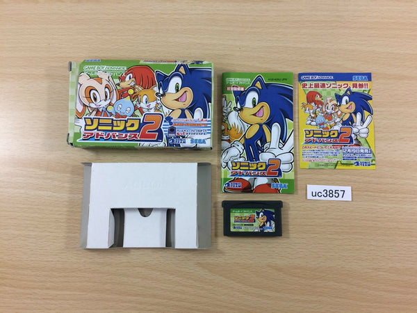 UC3857 Sonic Advance 2 BOXED GameBoy Advance Japan