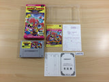 Cosmo Gang the Puzzle BOXED SNES Super Famicom Japan - UD4576