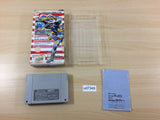 Sonic Blast Man BOXED SNES Super Famicom Japan - UD7349