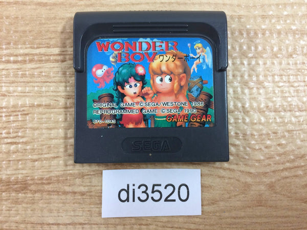 di3520 Wonder Boy Sega Game Gear Japan