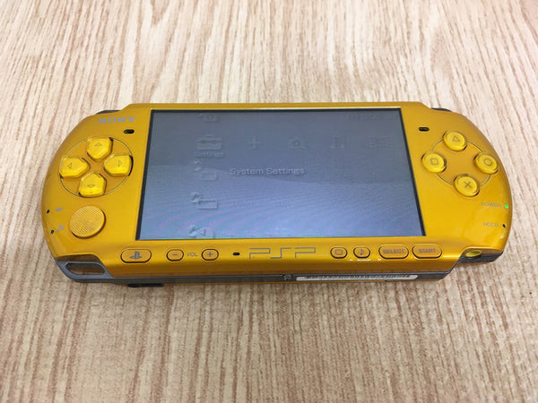 GC3302 PSP-3000 BRIGHT YELLOW BOXED SONY PSP Console Japan