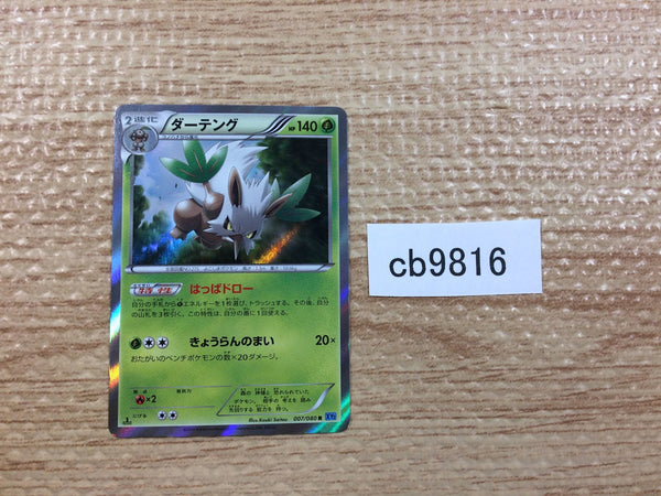 CB9816 Shiftry Grass R XY2 007/080 Pokemon Card TCG Japan