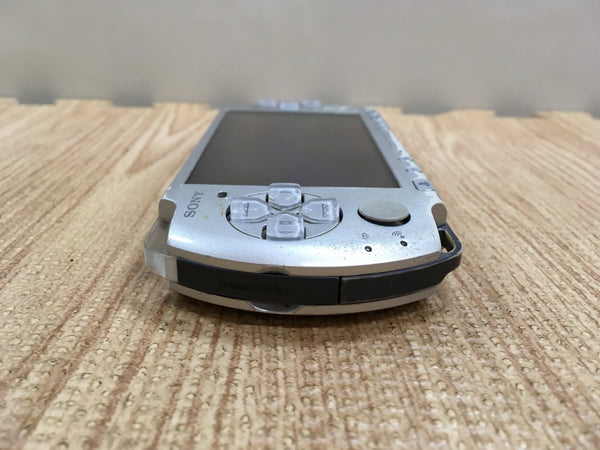 gc1896 Plz Read Item Condi PSP-3000 MYSTIC Silver SONY PSP Console 