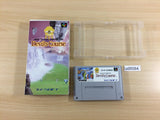 New 3D Golf Simulation Devil's Course BOXED SNES Super Famicom Japan - UD8084