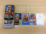 Super Aoki Ookami to Shiroki Mejika BOXED SNES Super Famicom Japan - UD3952