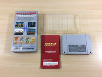 ud7083 BattleTech MechWarrior BOXED SNES Super Famicom Japan