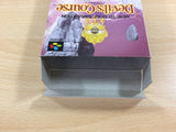 New 3D Golf Simulation Devil's Course BOXED SNES Super Famicom Japan - UD8084