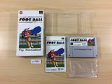 Ultimate Football Try Formation! BOXED SNES Super Famicom Japan - UC7481