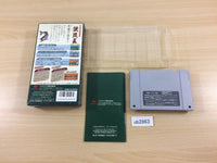 UB2863 Sun Spo Fishing Keiryuu Ou BOXED SNES Super Famicom Japan