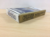 UB3303 Civilization Sekai Nana Daibunmei BOXED SNES Super Famicom Japan