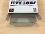 Ultimate Football Try Formation! BOXED SNES Super Famicom Japan - UC7481