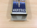 UB3303 Civilization Sekai Nana Daibunmei BOXED SNES Super Famicom Japan