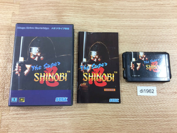 DI1962 The Super Shinobi BOXED Mega Drive Genesis Japan