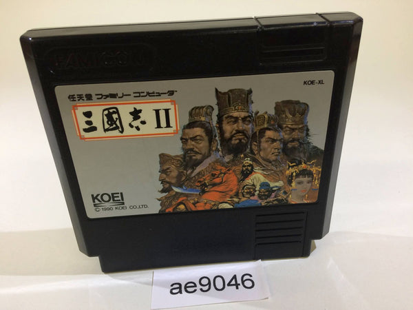ae9046 SANGOKUSHI Records of the Three Kingdoms II 2 NES Famicom Japan