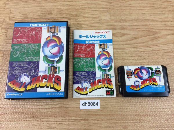 dh8084 Ball Jacks BOXED Mega Drive Genesis Japan