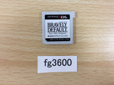 BRAVELY DEFAULT For the Sequel Nintendo 3DS Japan - FG3600