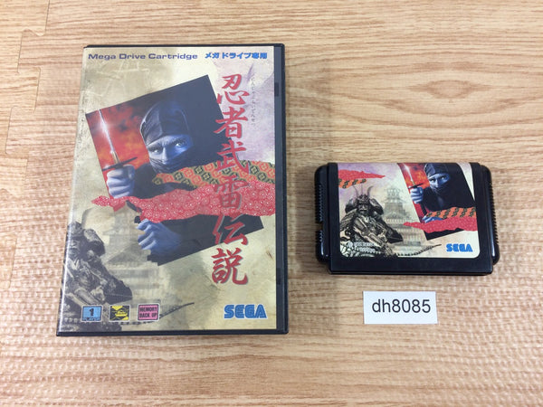 DH8085 Ninja Burai Densetsu BOXED Mega Drive Genesis Japan