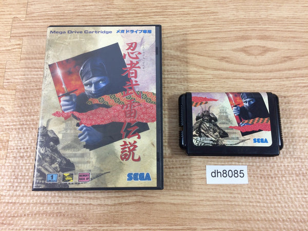 dh8085 Ninja Burai Densetsu BOXED Mega Drive Genesis Japan
