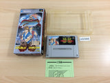 Return of Double Dragon BOXED SNES Super Famicom Japan - UD2966