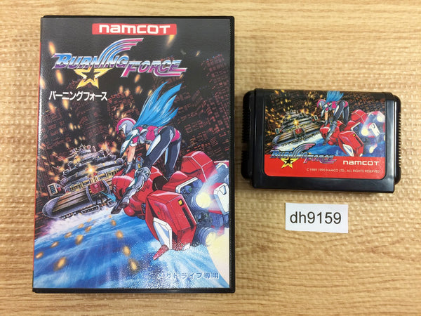 DH9159 Burning Force BOXED Mega Drive Genesis Japan