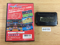 DH9159 Burning Force BOXED Mega Drive Genesis Japan