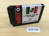de9726 J. League Pro Striker Mega Drive Genesis Japan