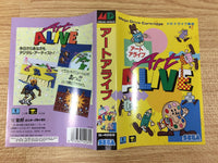 DH4626 Art Alive BOXED Mega Drive Genesis Japan
