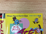DH4626 Art Alive BOXED Mega Drive Genesis Japan