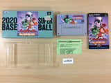 2020 Super Baseball BOXED SNES Super Famicom Japan - UC3624
