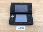 KE9706 With Defects - Nintendo 3DS Clear Black Console Japan