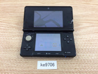 KE9706 With Defects - Nintendo 3DS Clear Black Console Japan