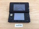 KE9706 With Defects - Nintendo 3DS Clear Black Console Japan