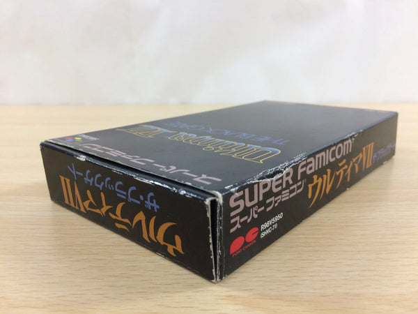JAPAN propheliqueCD4枚組BOX UD1887 Ultima VII 7 The Black Gate BOXED SNES Super Famicom