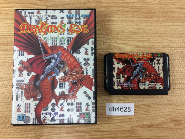 DH4628 Dragon's Eye Plus Shanghai III BOXED Mega Drive Genesis Japan