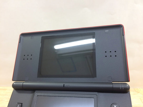 kf6008 Plz Read Item Condi Nintendo DS Lite Crimson Black Console 