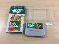 UB5193 Othello World BOXED SNES Super Famicom Japan
