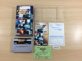 Human Grand Prix IV F1 Dream Battle Racing BOXED SNES Super Famicom - UD8402