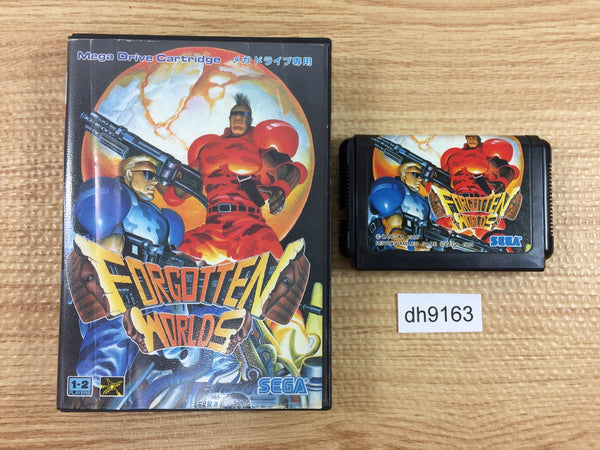 DH9163 Forgotten Worlds BOXED Mega Drive Genesis Japan